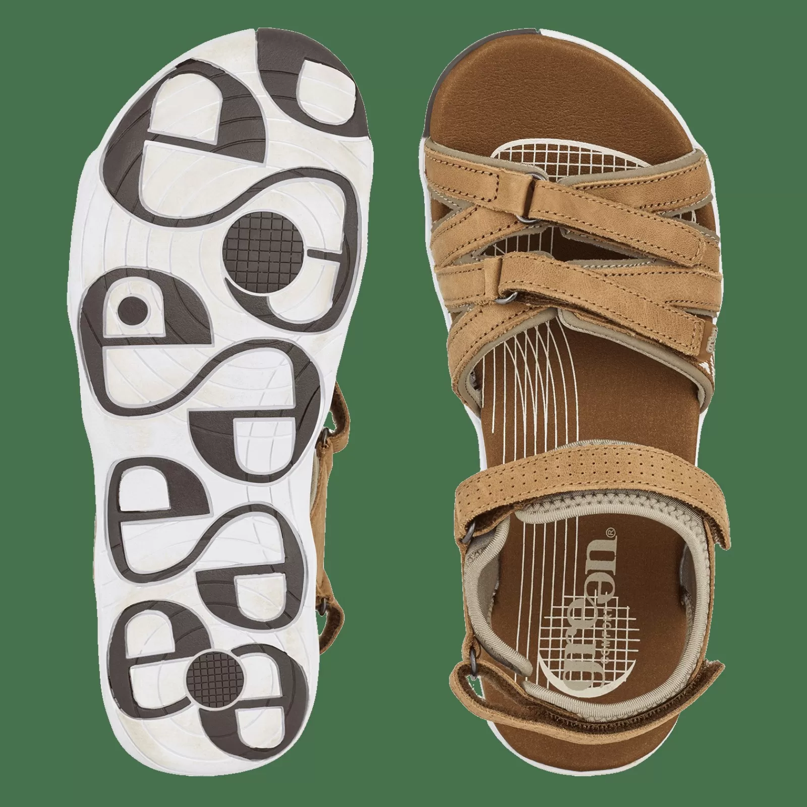 corsica_caia__cognac_3.webp Sandaler Med Flad Sål>Green Comfort Corsica Caia - Cognac