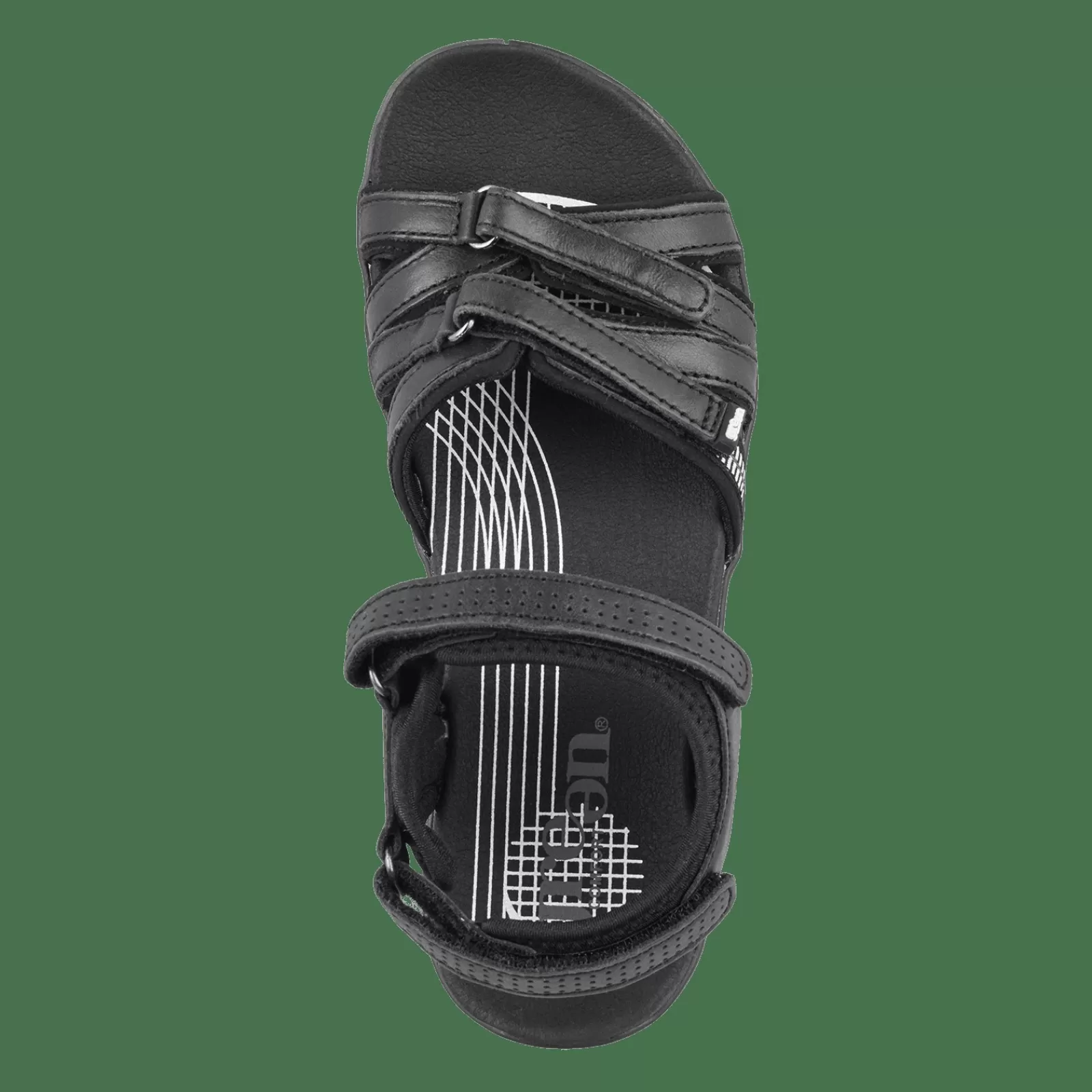 corsica_caia__sort_3-1.webp Sandaler Med Svangstøtte>Green Comfort Corsica Caia - Sort