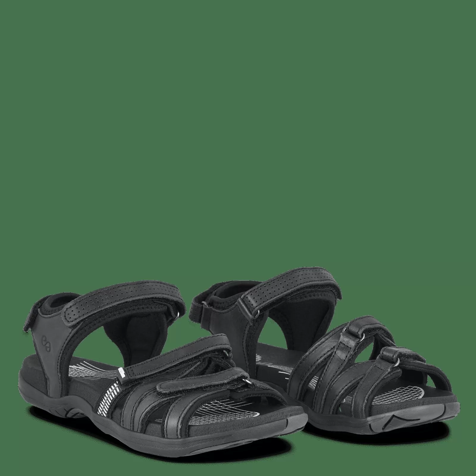 corsica_caia__sort_4-1.webp Sandaler Med Svangstøtte>Green Comfort Corsica Caia - Sort