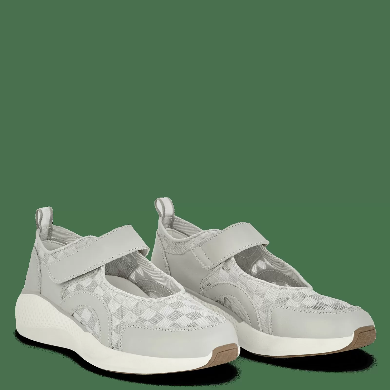 dolphin_diwa__light_grey_4-1.webp Sko Med Velcro>Green Comfort Dolphin Diwa - Light Grey
