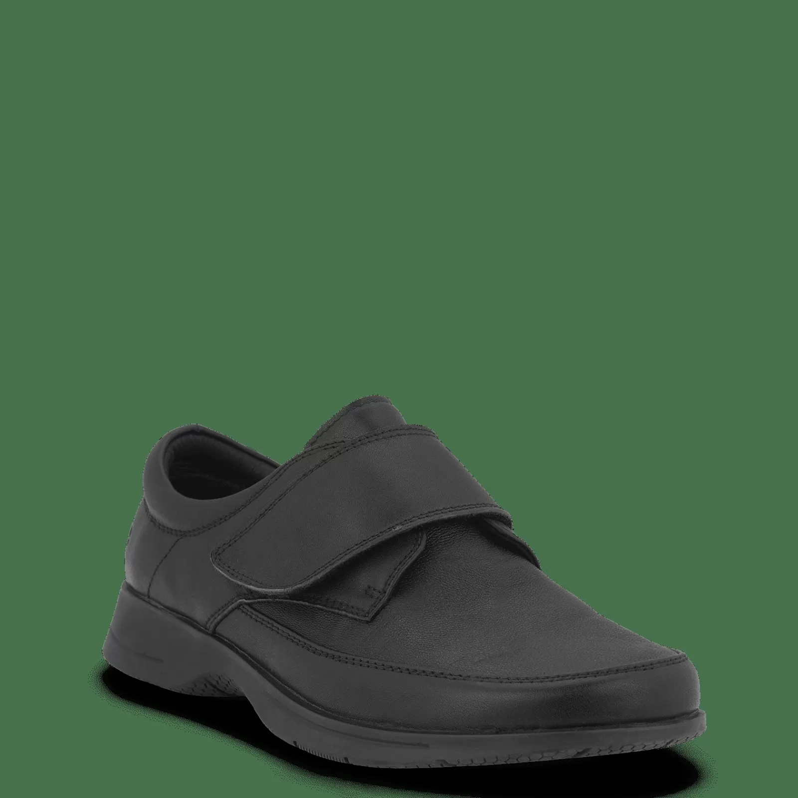 walkie_wiv__sort_2-1.webp Sko Med Velcro>Green Comfort Walkie Wiv - Sort