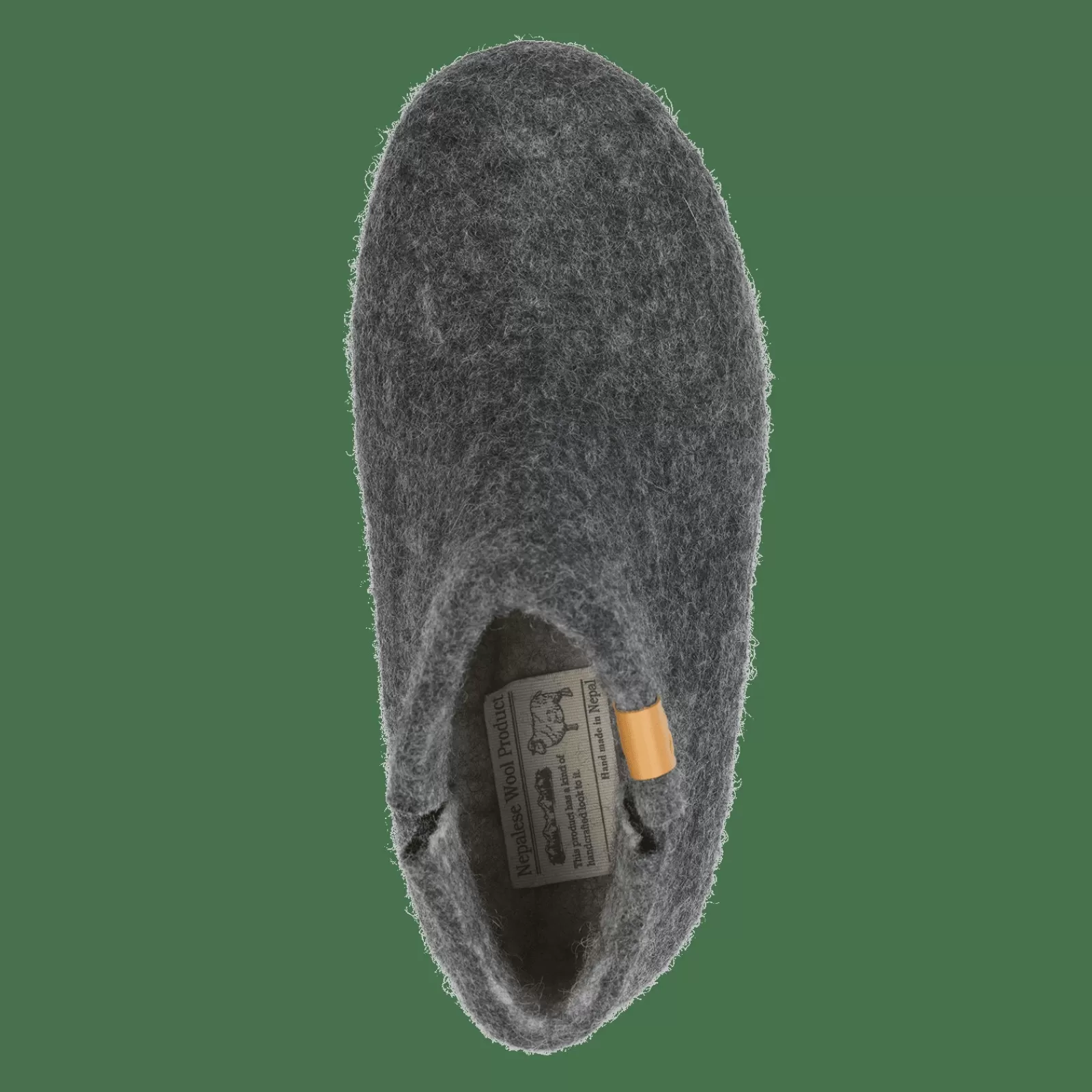 wool_everest__antracit_grey_3-1.webp Hjemmesko Med Skindsål>Green Comfort Wool Everest - Antracit Grey