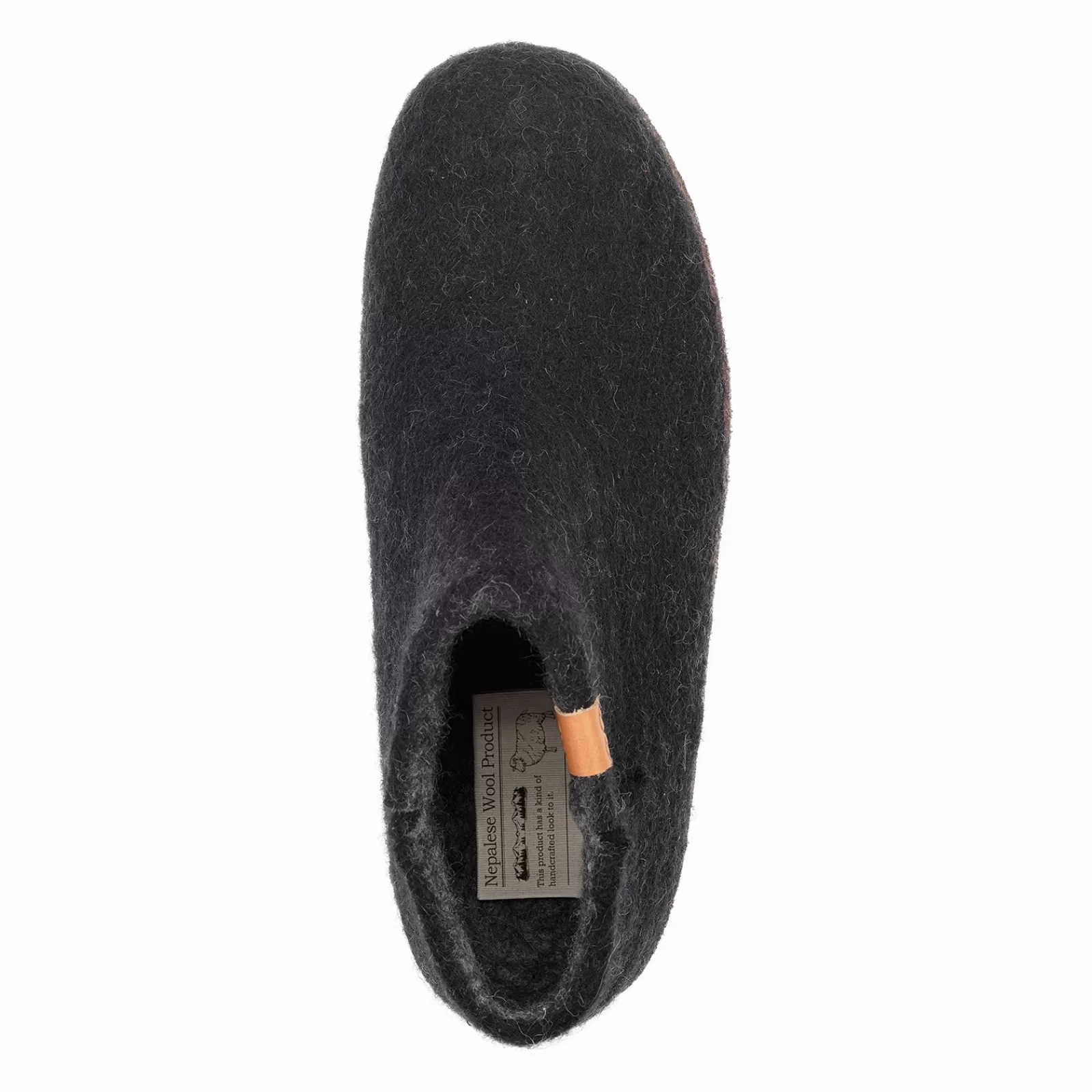 wool_everest__sort_3-1.webp Hjemmesko Med Skindsål>Green Comfort Wool Everest - Sort