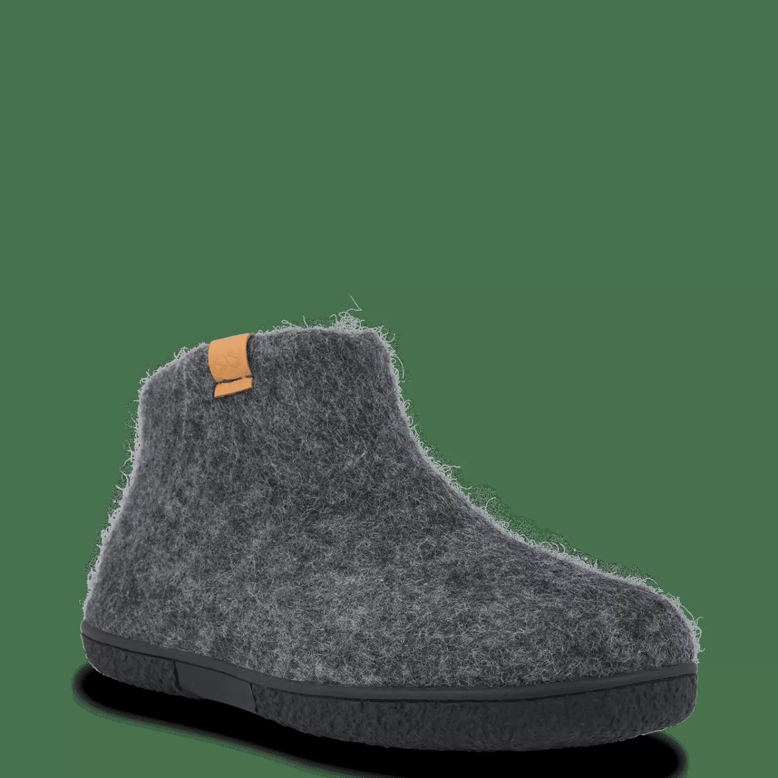 wool_nepal__antracit_grey_2-1.webp Hjemmesko Med Gummisål>Green Comfort Wool Nepal - Antracit Grey